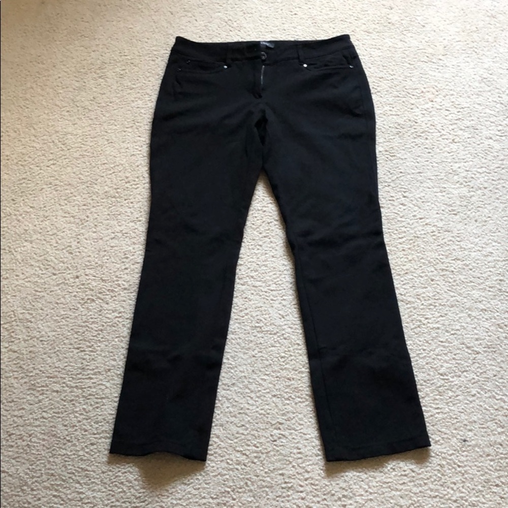 Black pants - ankle length ( great for work )